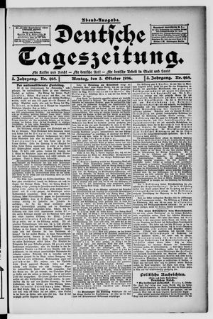 Deutsche Tageszeitung vom 05.10.1896