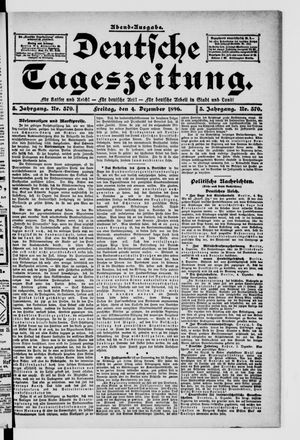 Deutsche Tageszeitung vom 04.12.1896