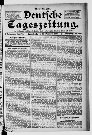Deutsche Tageszeitung vom 19.12.1896