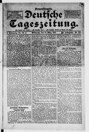 Deutsche Tageszeitung vom 31.03.1897