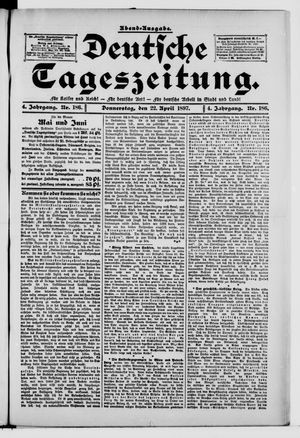 Deutsche Tageszeitung vom 22.04.1897