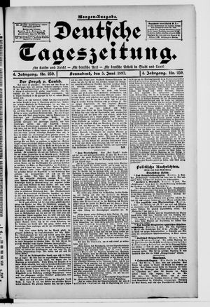 Deutsche Tageszeitung vom 05.06.1897