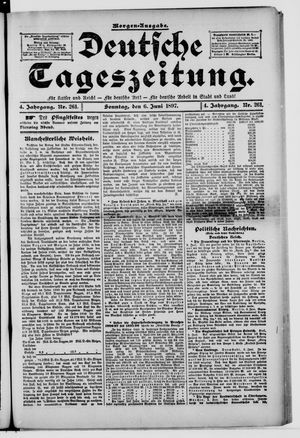 Deutsche Tageszeitung vom 06.06.1897