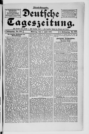Deutsche Tageszeitung vom 05.07.1897