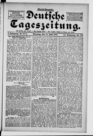 Deutsche Tageszeitung vom 14.06.1898