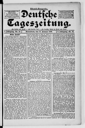 Deutsche Tageszeitung vom 14.01.1899