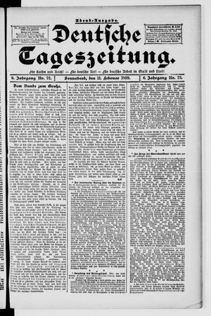 Deutsche Tageszeitung vom 11.02.1899