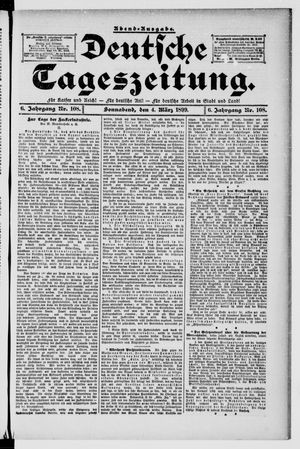 Deutsche Tageszeitung vom 04.03.1899