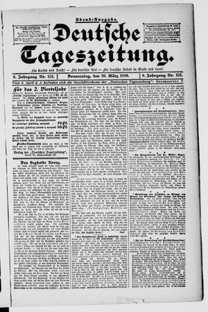 Deutsche Tageszeitung vom 30.03.1899