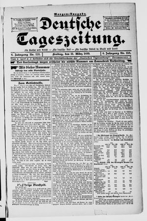 Deutsche Tageszeitung vom 31.03.1899