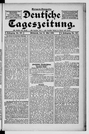 Deutsche Tageszeitung on May 24, 1899