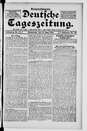 Deutsche Tageszeitung vom 10.03.1900