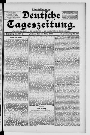 Deutsche Tageszeitung vom 16.03.1900