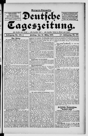 Deutsche Tageszeitung vom 23.03.1900