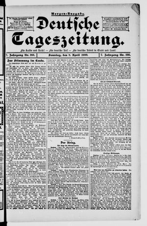 Deutsche Tageszeitung vom 08.04.1900