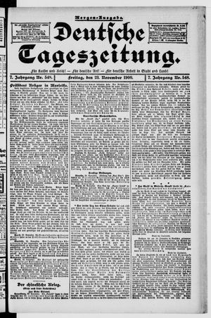 Deutsche Tageszeitung on Nov 23, 1900