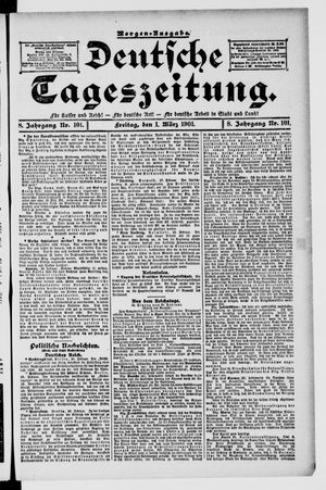 Deutsche Tageszeitung vom 01.03.1901
