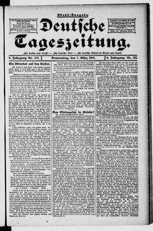 Deutsche Tageszeitung vom 07.03.1901