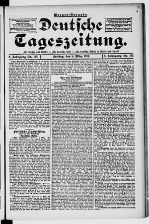 Deutsche Tageszeitung vom 08.03.1901