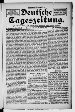 Deutsche Tageszeitung vom 30.03.1901