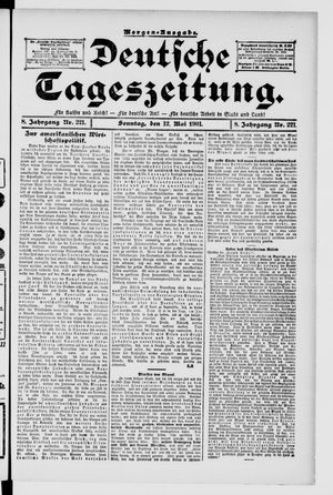 Deutsche Tageszeitung vom 12.05.1901