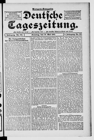 Deutsche Tageszeitung vom 19.05.1901