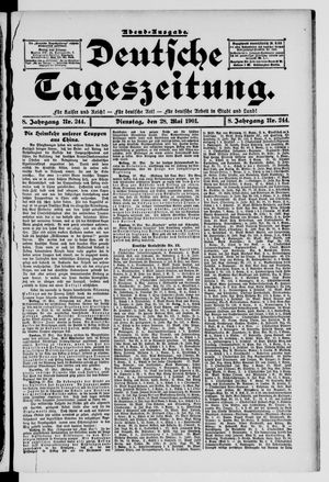 Deutsche Tageszeitung vom 28.05.1901
