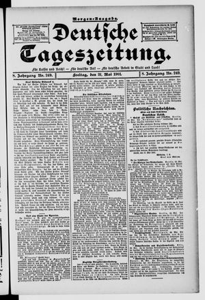 Deutsche Tageszeitung vom 31.05.1901