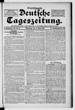 Deutsche Tageszeitung vom 04.06.1901