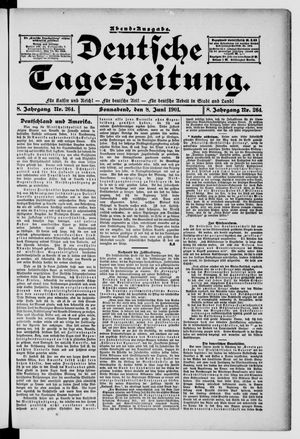 Deutsche Tageszeitung vom 08.06.1901