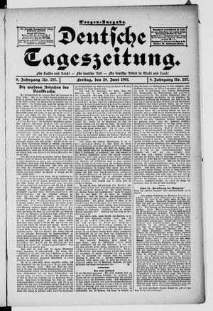 Deutsche Tageszeitung vom 28.06.1901