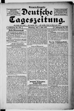 Deutsche Tageszeitung vom 02.07.1901