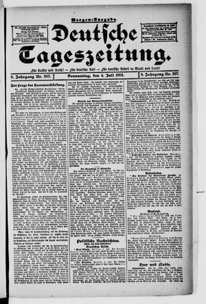 Deutsche Tageszeitung vom 04.07.1901