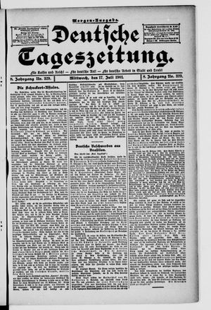 Deutsche Tageszeitung vom 17.07.1901