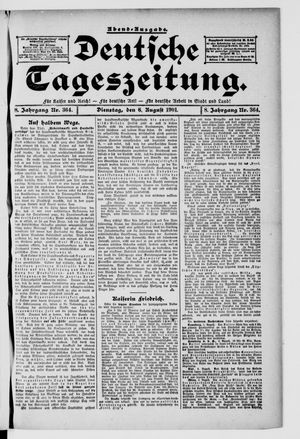 Deutsche Tageszeitung vom 06.08.1901