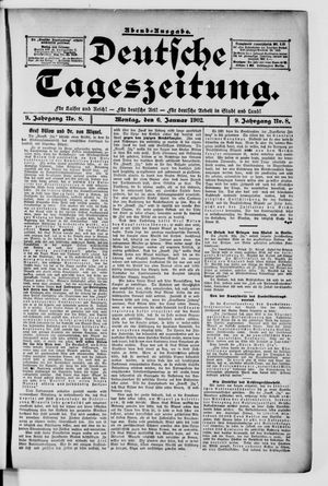 Deutsche Tageszeitung vom 06.01.1902