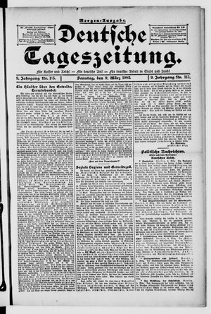 Deutsche Tageszeitung on Mar 9, 1902