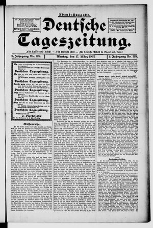 Deutsche Tageszeitung vom 17.03.1902