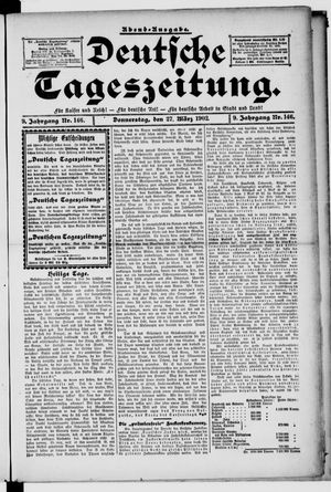 Deutsche Tageszeitung on Mar 27, 1902