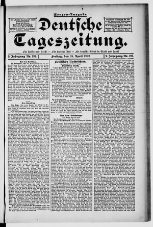 Deutsche Tageszeitung vom 25.04.1902
