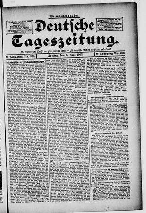 Deutsche Tageszeitung on Jun 6, 1902