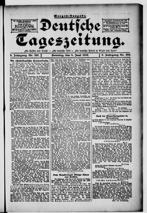 Deutsche Tageszeitung vom 08.06.1902