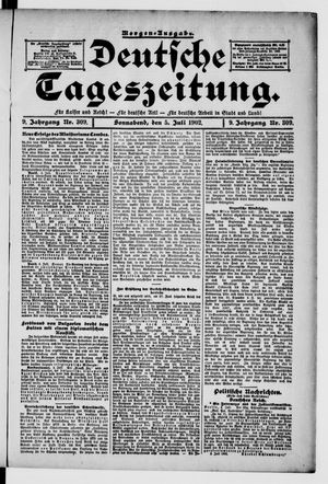 Deutsche Tageszeitung vom 05.07.1902