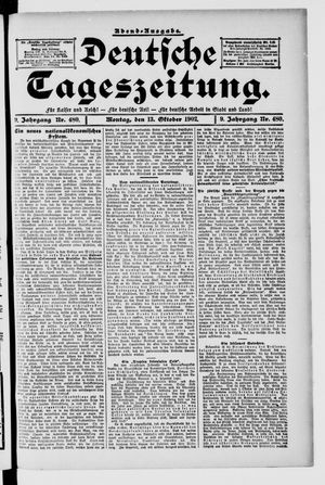 Deutsche Tageszeitung vom 13.10.1902