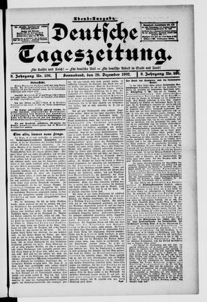 Deutsche Tageszeitung vom 20.12.1902