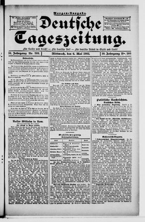 Deutsche Tageszeitung on May 6, 1903