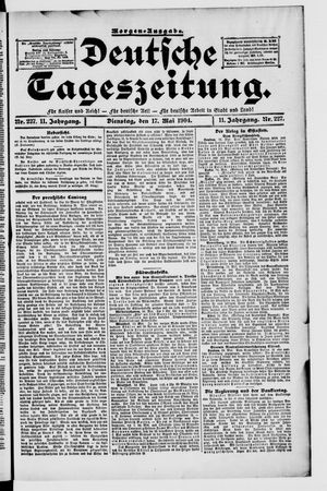 Deutsche Tageszeitung vom 17.05.1904