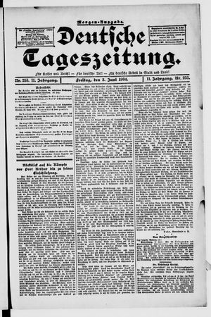 Deutsche Tageszeitung on Jun 3, 1904