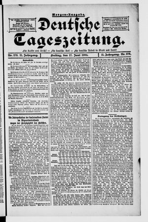 Deutsche Tageszeitung vom 17.06.1904