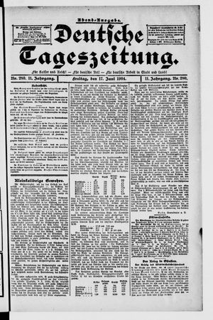Deutsche Tageszeitung vom 17.06.1904